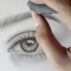 Eyebrow Drawing Intricate Artwork