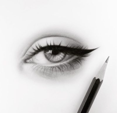 Eye, Sight, Gaze, Vision, Look Drawing