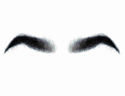 Eyebrows, Maintenance, Styling, Grooming, Shaping Drawing