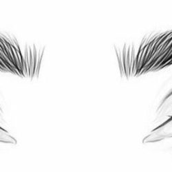 Eyelash Drawing Fine Art