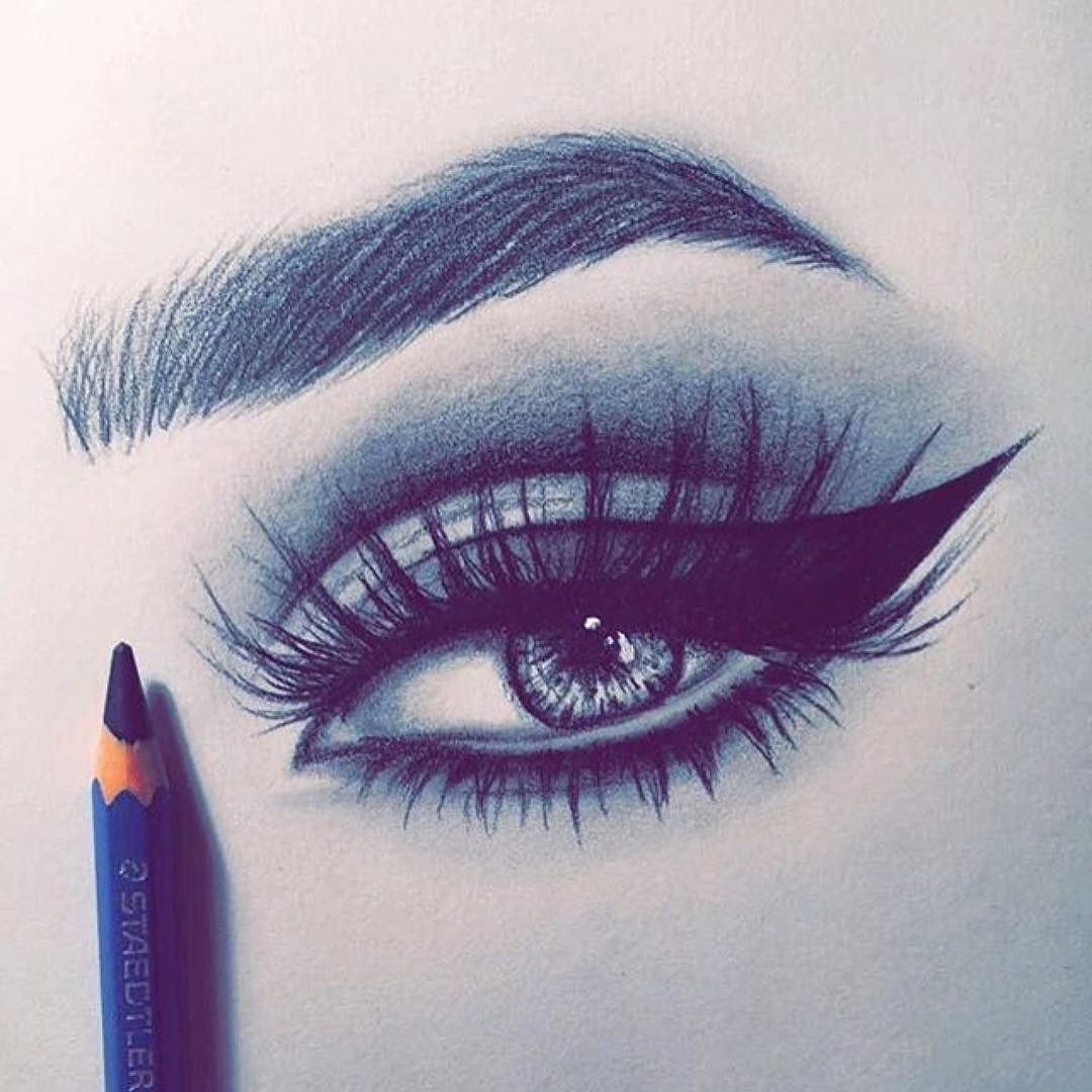 Eyelash Drawing Sketch