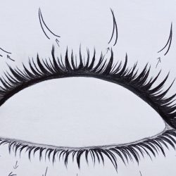 Eyelash Drawing Stunning Sketch