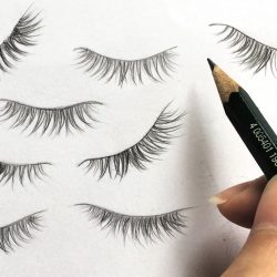 Eyelashes Drawing