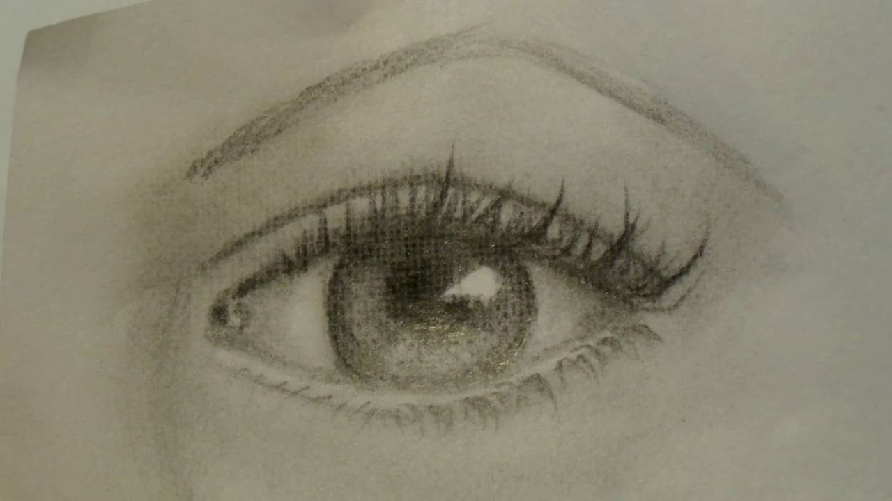 Eyelashes Drawing Amazing Sketch