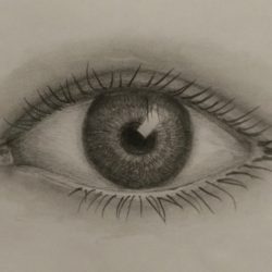 Eyelashes Drawing Hand drawn