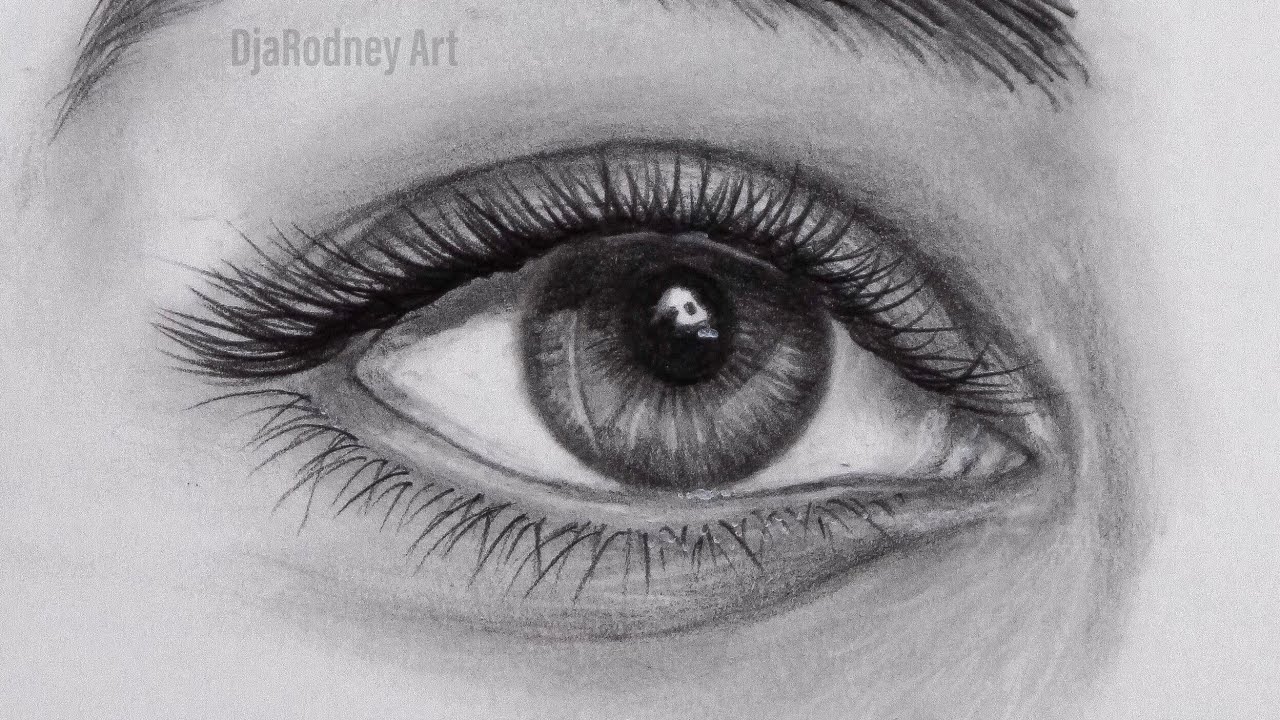 Eyelashes Drawing Sketch