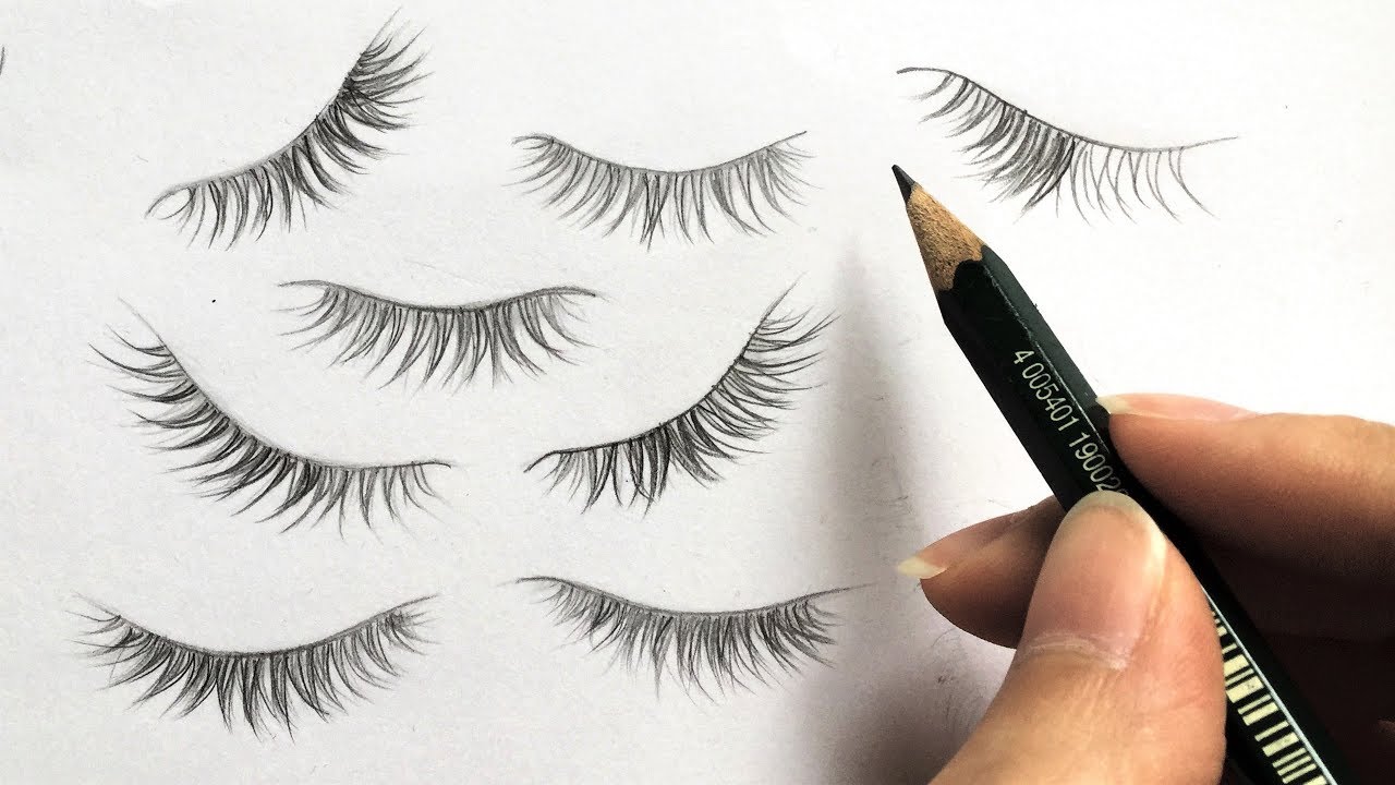 Eyelashes Drawing