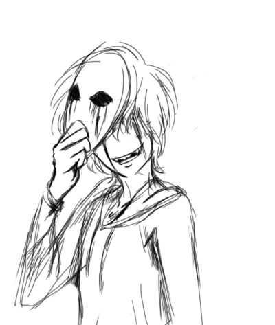 Eyeless Jack, Creepypasta, Urban Legend, Mysterious Figure, Horror Story Drawing