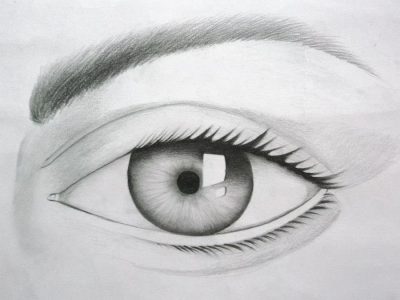 Eyes, Gaze, Vision, Glance, Stare Drawing