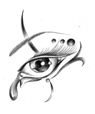 Eye, Gaze, Vision, Focus, Perception Drawing