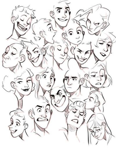 Face Expression, Expression Display, Mood Representation, Facial Emotion, Facial Gesture Drawing