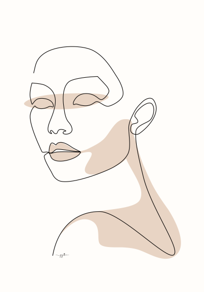 Face Line, Jawline Enhancement, Aesthetic Balance, Facial Structure, Contour Definition Drawing