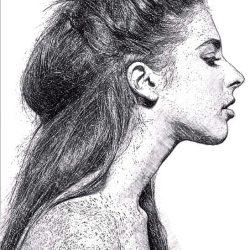 Face Profile Drawing Stunning Sketch