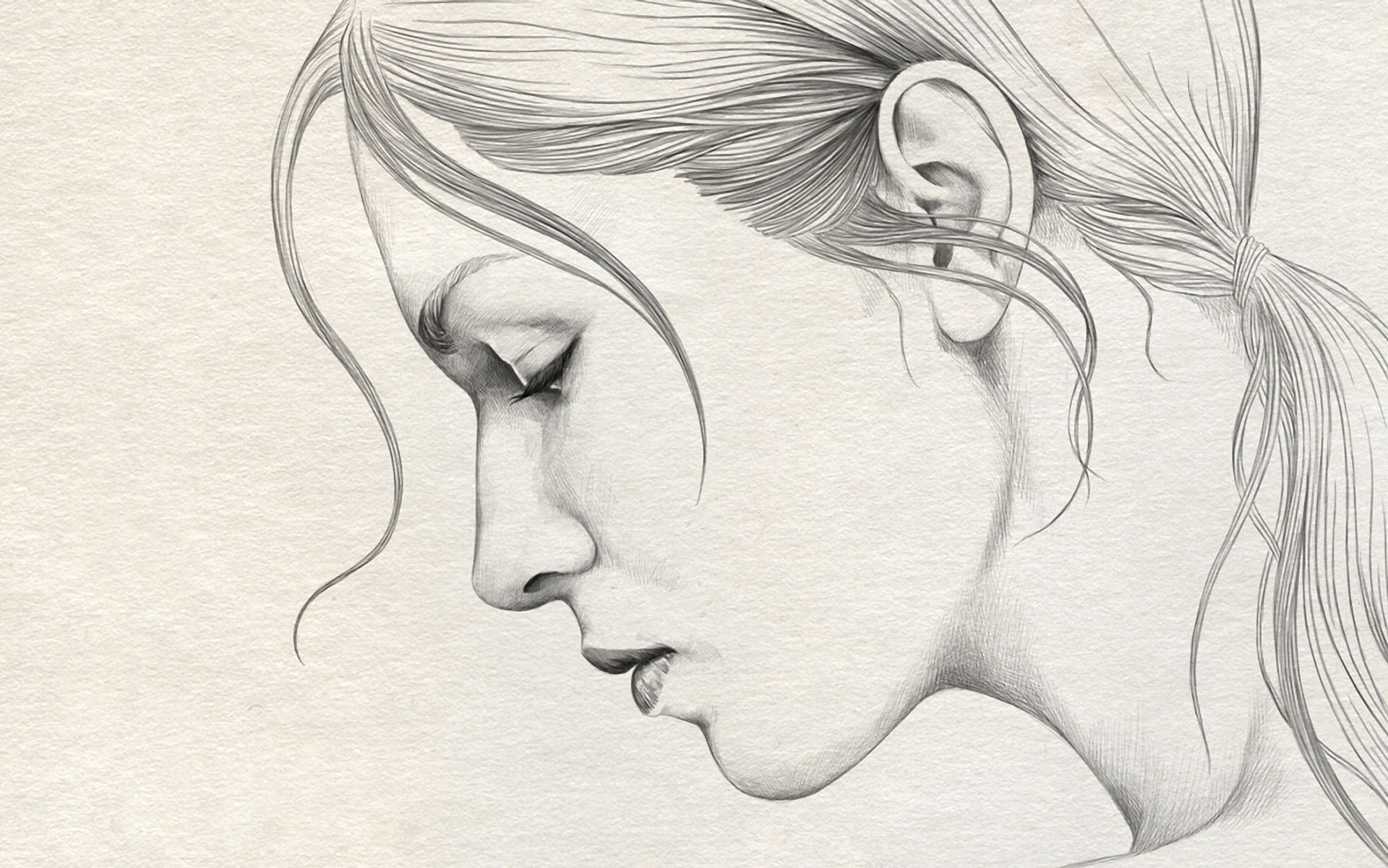 Face Profile Drawing