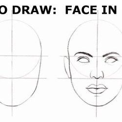 Face Proportions Drawing Intricate Artwork