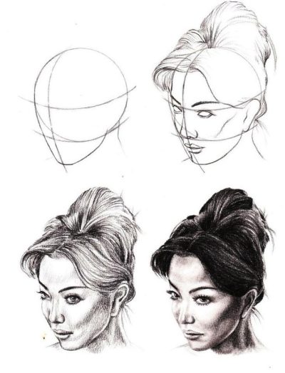 Face Reference, Portrait Guide, Expression Study, Facial Anatomy, Character Design Drawing