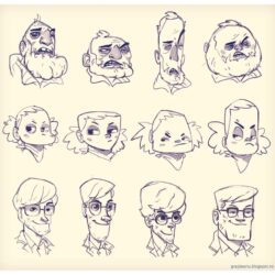 Face Shape Drawing