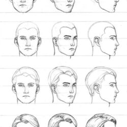 Face Shape Drawing Creative Style