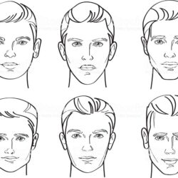 Face Shape Drawing Picture