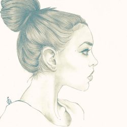 Face Side View Drawing Stunning Sketch