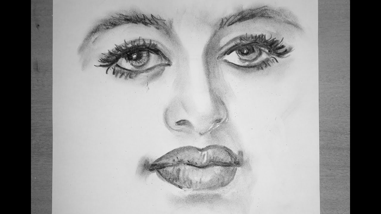 Face Sketch Drawing Photo