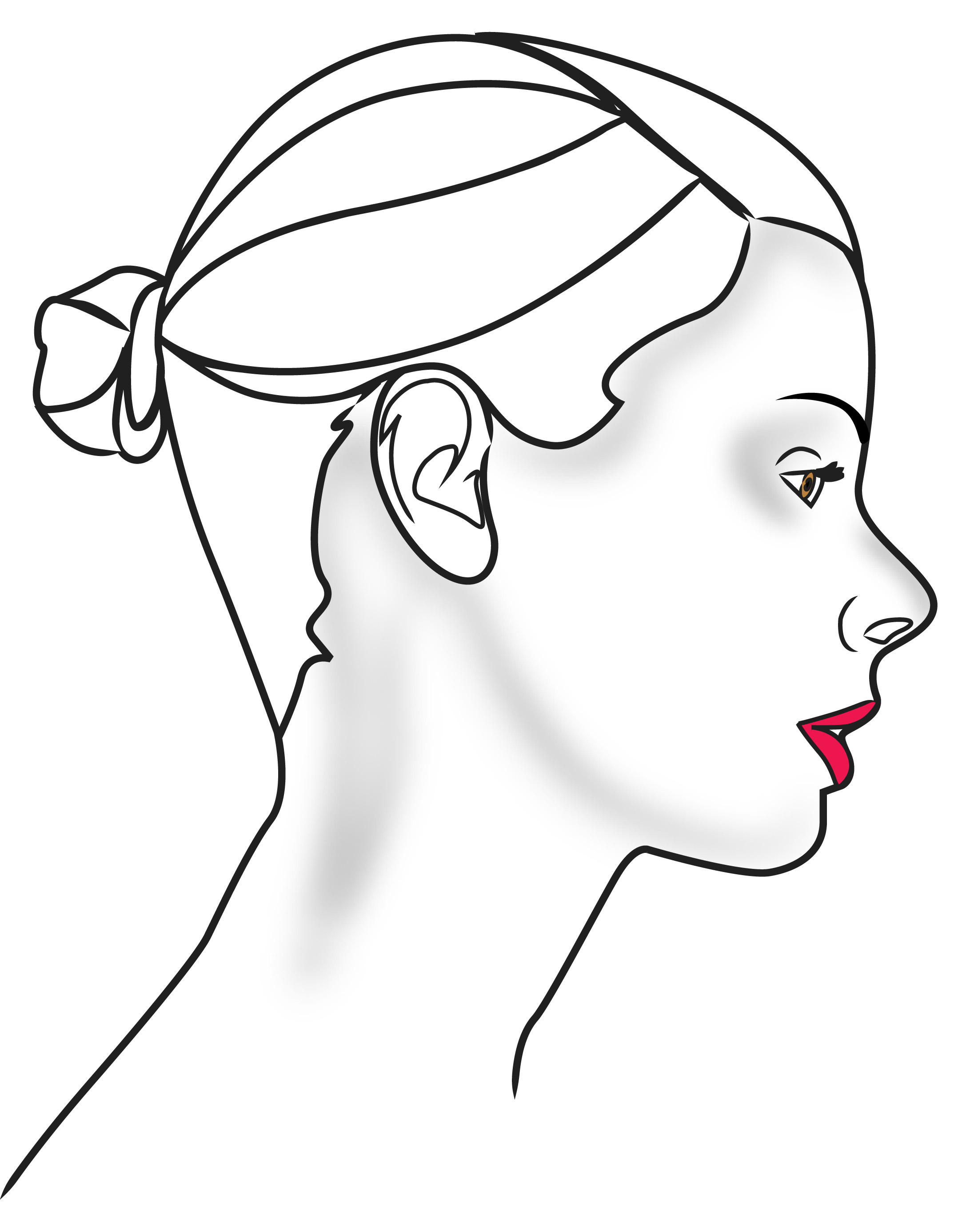Facial Profile Drawing