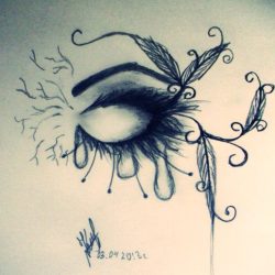 Fairy Eyes Drawing Amazing Sketch