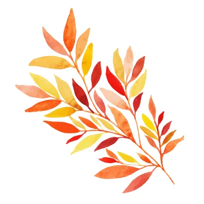 Fall Leaf, Vibrant Foliage, Autumn Colors, Seasonal Change, Nature’s Canvas Drawing