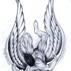 Fallen Angel Drawing