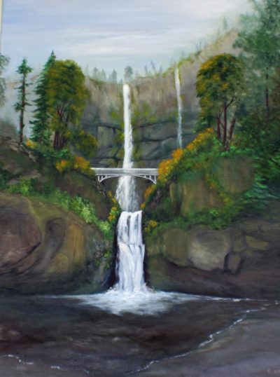 Falls, Plunges, Rapids, Cascades, Waterfalls Drawing