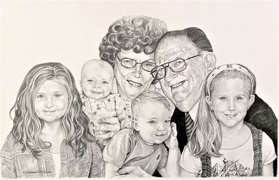 Family, Love, Support, Bonding, Togetherness Drawing