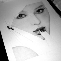 Fan Bingbing Drawing