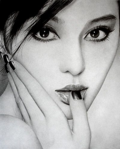 Fan Bingbing, Chinese Actress, Fashion Icon, Film Producer, Philanthropist Drawing