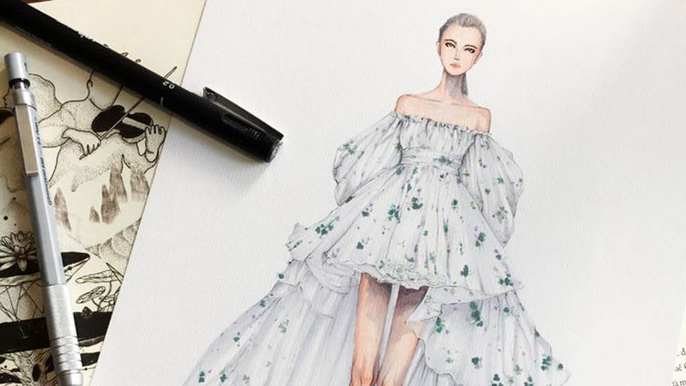 Fashion Design Drawing Artistic Sketching