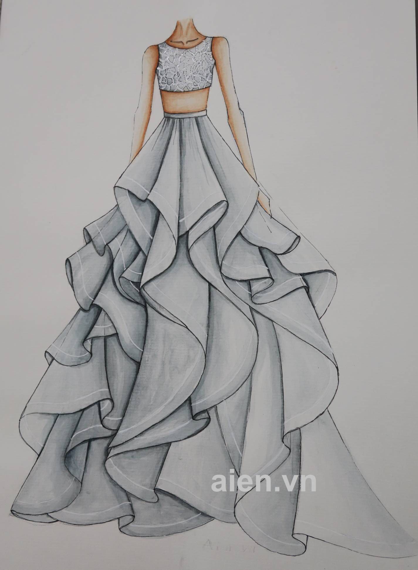 Fashion Design Drawing Hand drawn