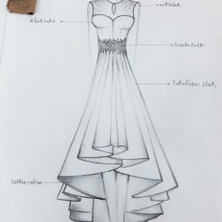 Fashion Design Drawing Modern Sketch