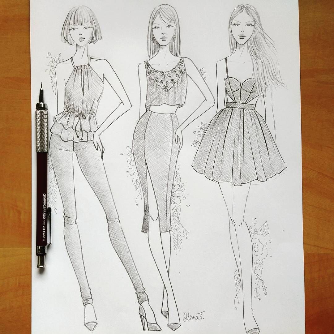 Fashion Design Drawing Photo