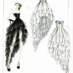 Fashion Design Drawing Stunning Sketch