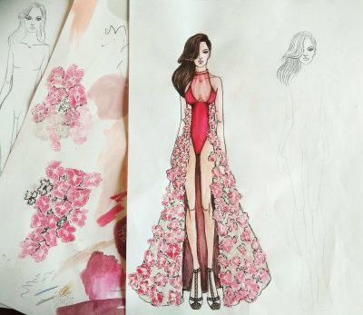 Fashion Design, Fabric Innovation, Trend Analysis, Style Aesthetics, Creative Apparel Drawing