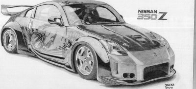 Fast And Furious Car, Iconic Muscle Vehicles, Adrenaline-Pumping Action, Thrilling Street Pursuits, High-Speed Racing Drawing