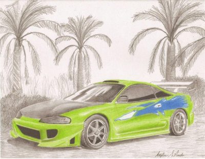 Fast And Furious, Speed, Rivalry, Heists, Family Drawing