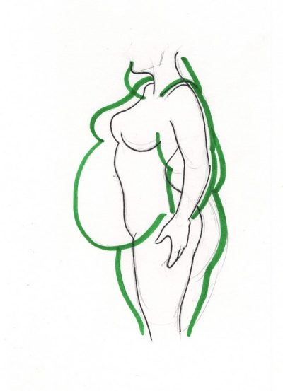 Fat People, Health Awareness, Weight Acceptance, Body Positivity, Self-Love Drawing