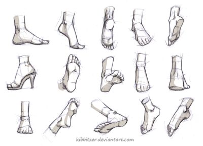 Feet, Measurement, Size, Length, Distance Drawing