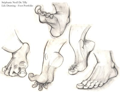 Feet, Strength, Flexibility, Mobility, Balance Drawing