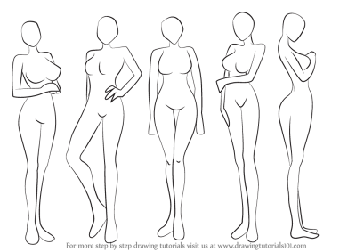 Female Body, Empowerment, Strength, Diversity, Beauty Drawing