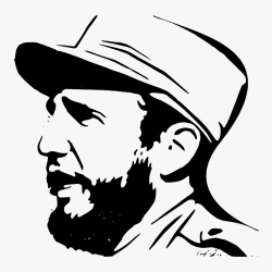 Fidel Castro Drawing