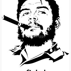 Fidel Castro Drawing Art