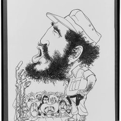 Fidel Castro Drawing Stunning Sketch