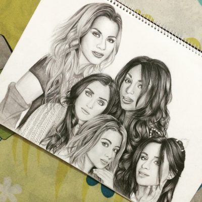 Fifth Harmony, Empowerment, Sisterhood, Talent, Unity Drawing