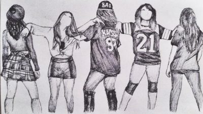 Fifth Harmony, Empowerment, Unity, Talent, Sisterhood Drawing